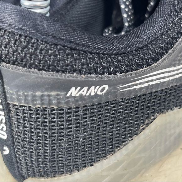 Reebok Womens Nano 9 Womens 7 Black Cross Training Shoes Athletic Sneaker - Picture 6 of 11